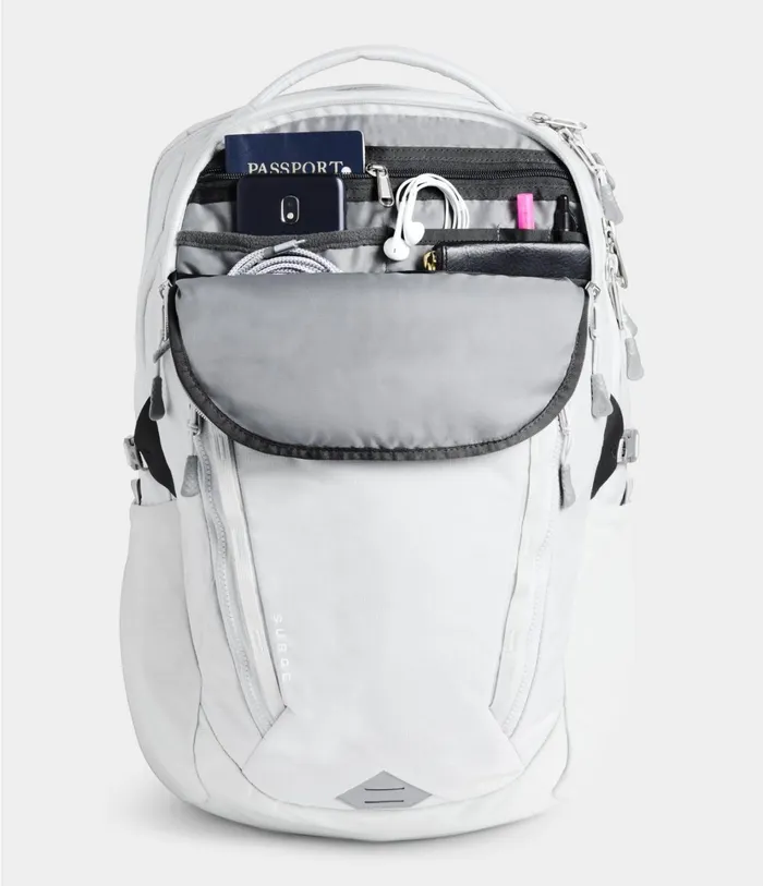 Womens Surge Backpack Tin Grey Dark Heathertin Grey The North Face Backpacks