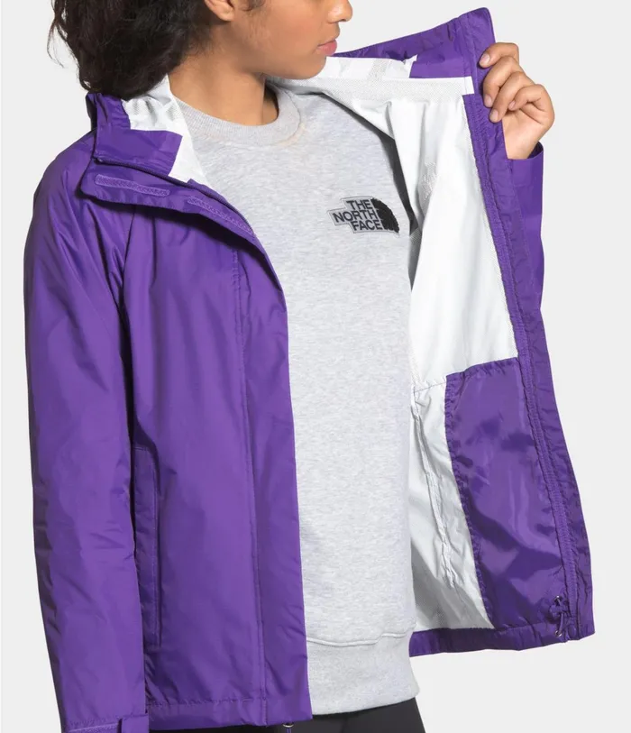Womens Venture 2 Jacket Peak Purple The North Face Rainwear