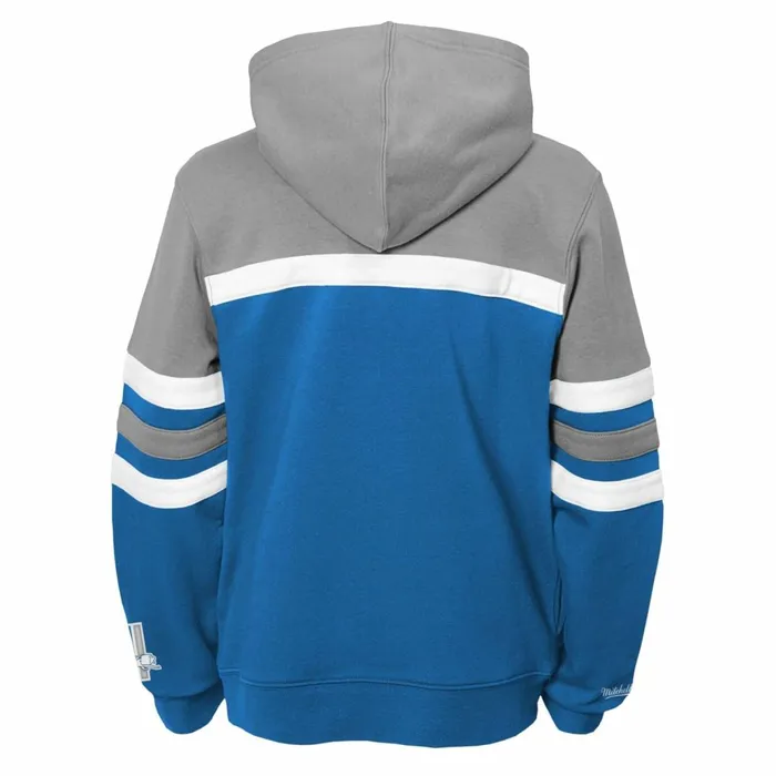 Youth Big Kids Mitchell and Ness Head Coach Hoody Detroit Lions Youth Big Kids Mitchell and Ness Head Coach Hoody Detroit Lions