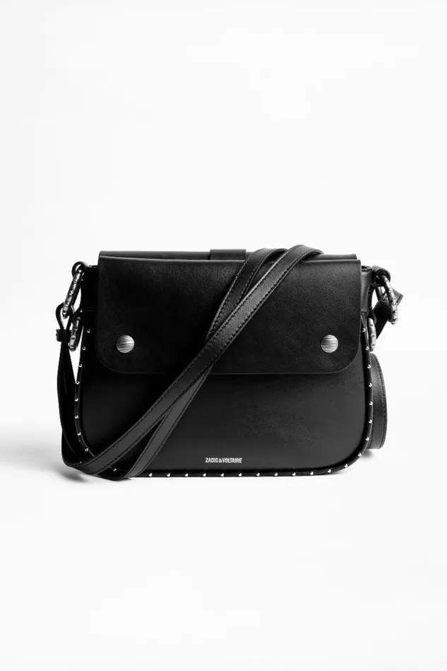 Zadig and Voltaire Bags KATE SMOOTH BAG Black 8211 WomenMen