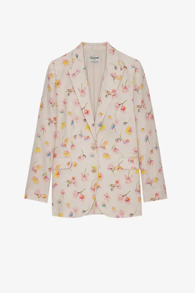 Zadig and Voltaire Jackets VEGY COURTNEY VANILLA 8211 Women Zadig and Voltaire Jackets VEGY COURTNEY VANILLA 8211 Women