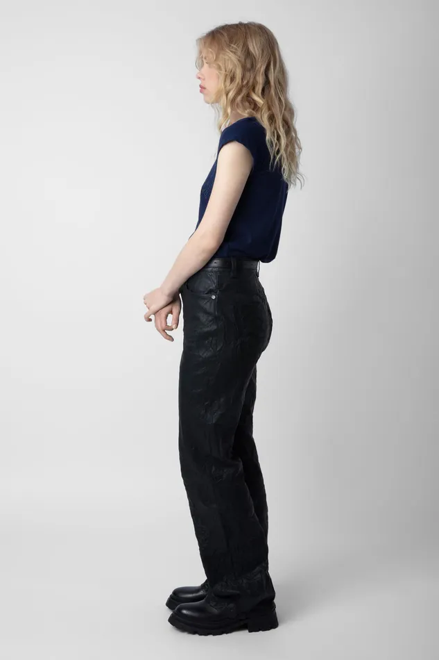 Zadig and Voltaire TShirts SKINNY RAIN STARS MARINE 8211 Women Zadig and Voltaire TShirts SKINNY RAIN STARS MARINE 8211 Women